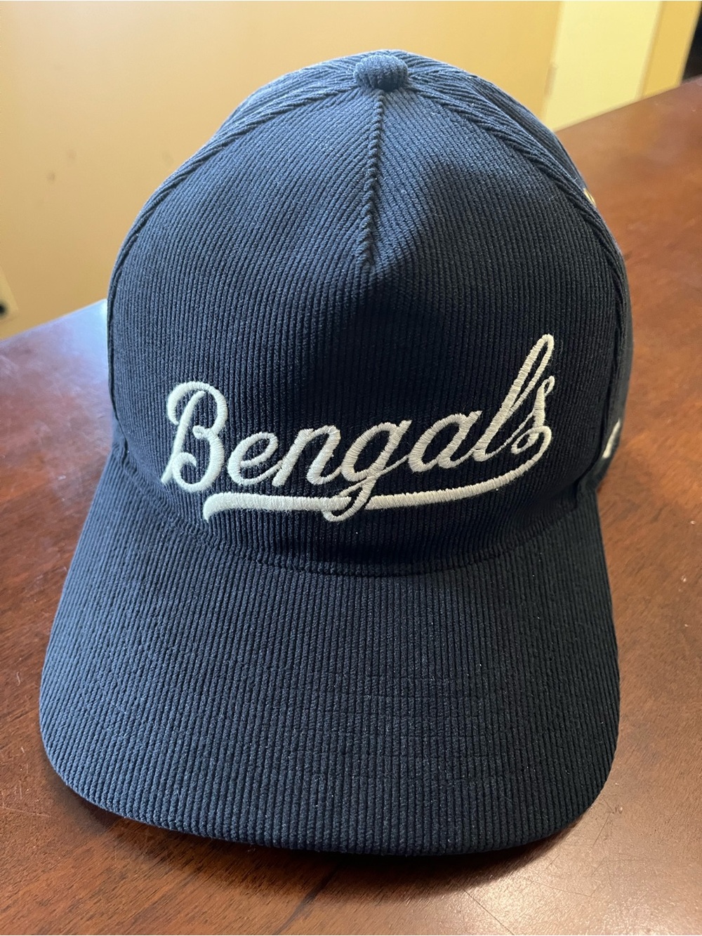 Cincinnati Bengals hat 47 Brand Golden Age Corduroy Hitch Adjustable Hat NWOT